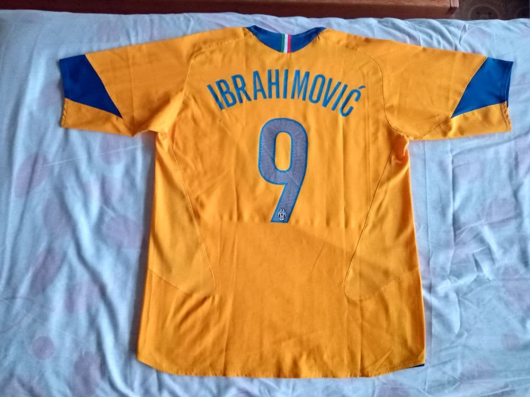 【ユベントス 05/06 CLユニフォーム アウェイ#9 イブラヒモビッチ L】