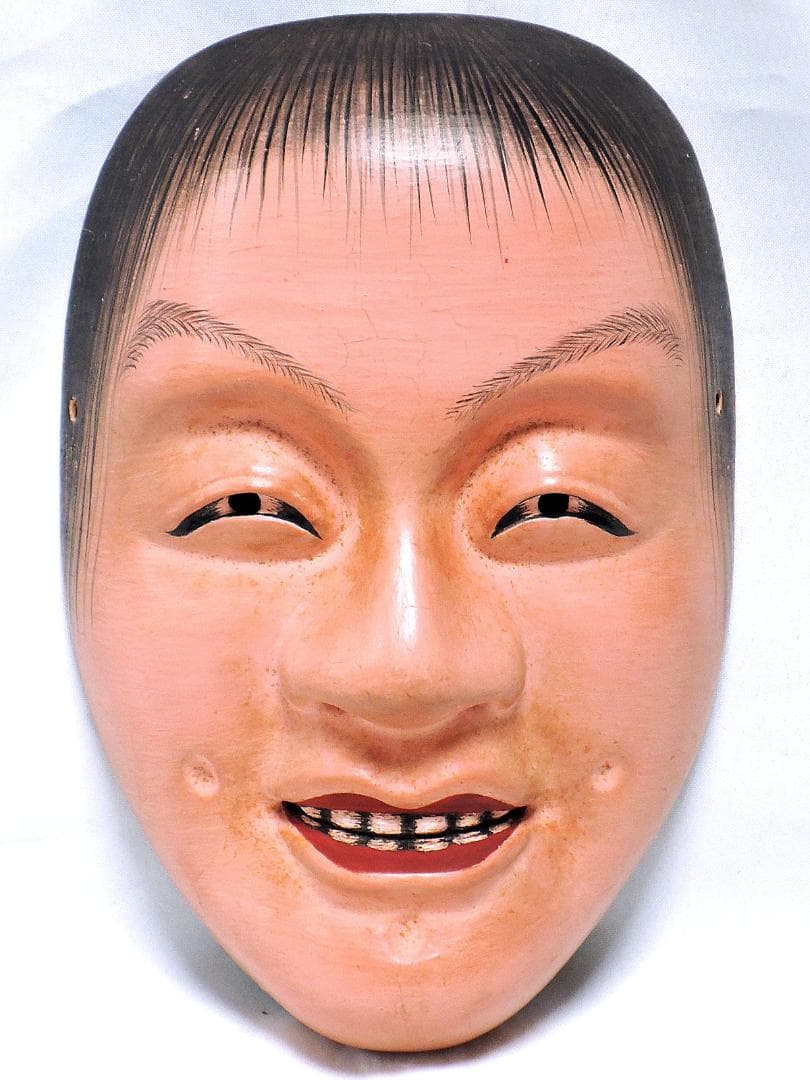 能面　猩々面（しょうじょうめん）