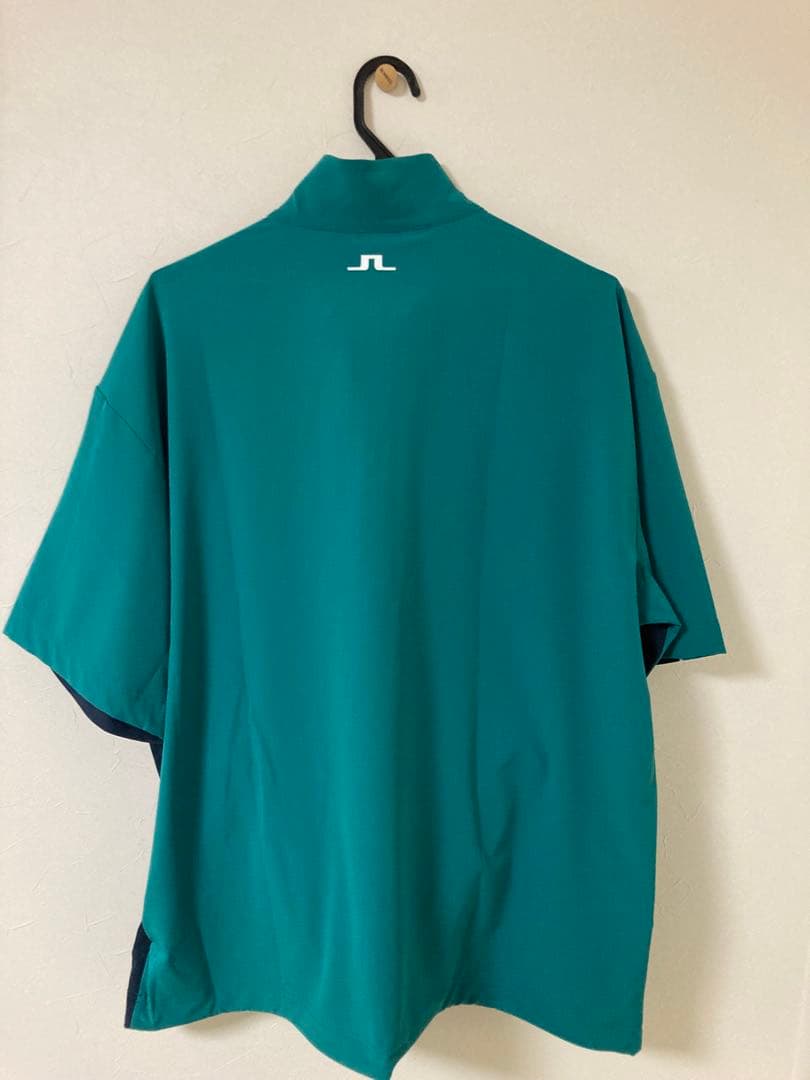 【新品未使用】J.LINDEBERG ゴルフウェア 防風 半袖ハーフジップ