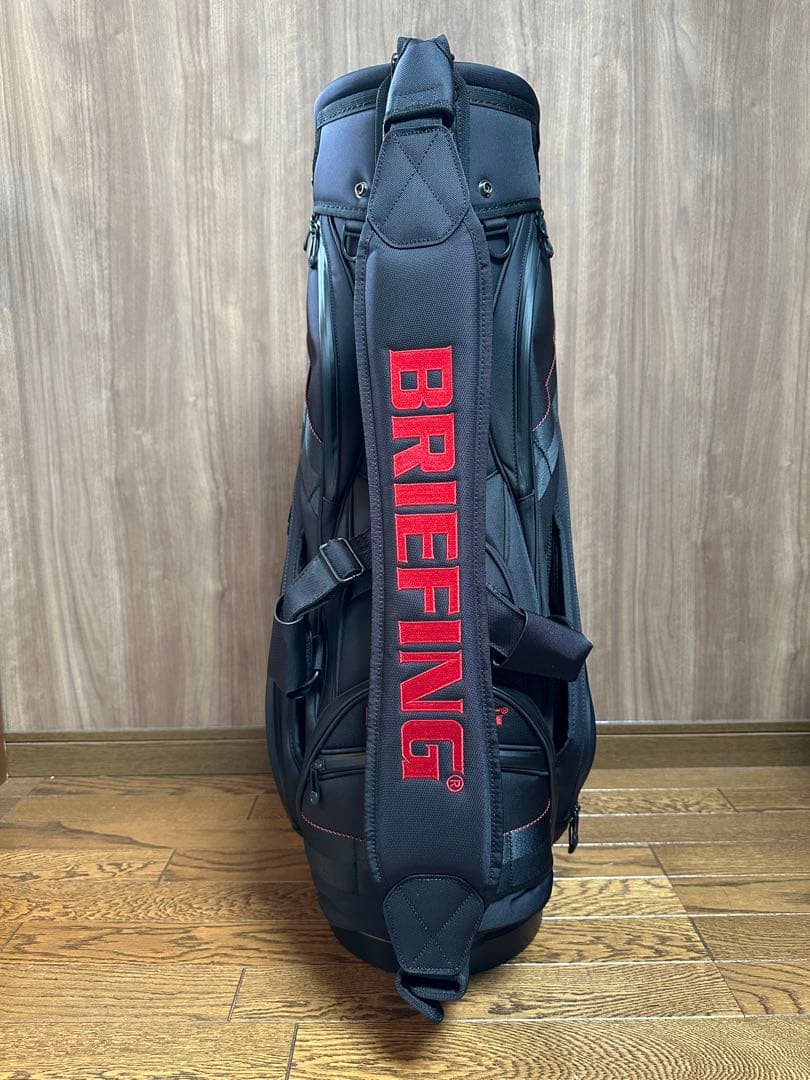 ブリーフィング BRIEFING キャディバッグ CR-3 02　ブラック