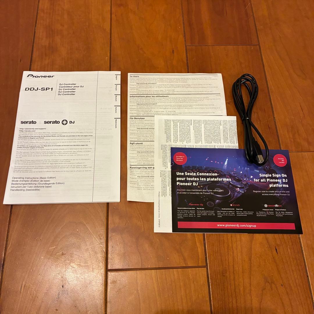 美品★Pioneer DDJ-SP1 DJコントローラー　デッキセーバー付