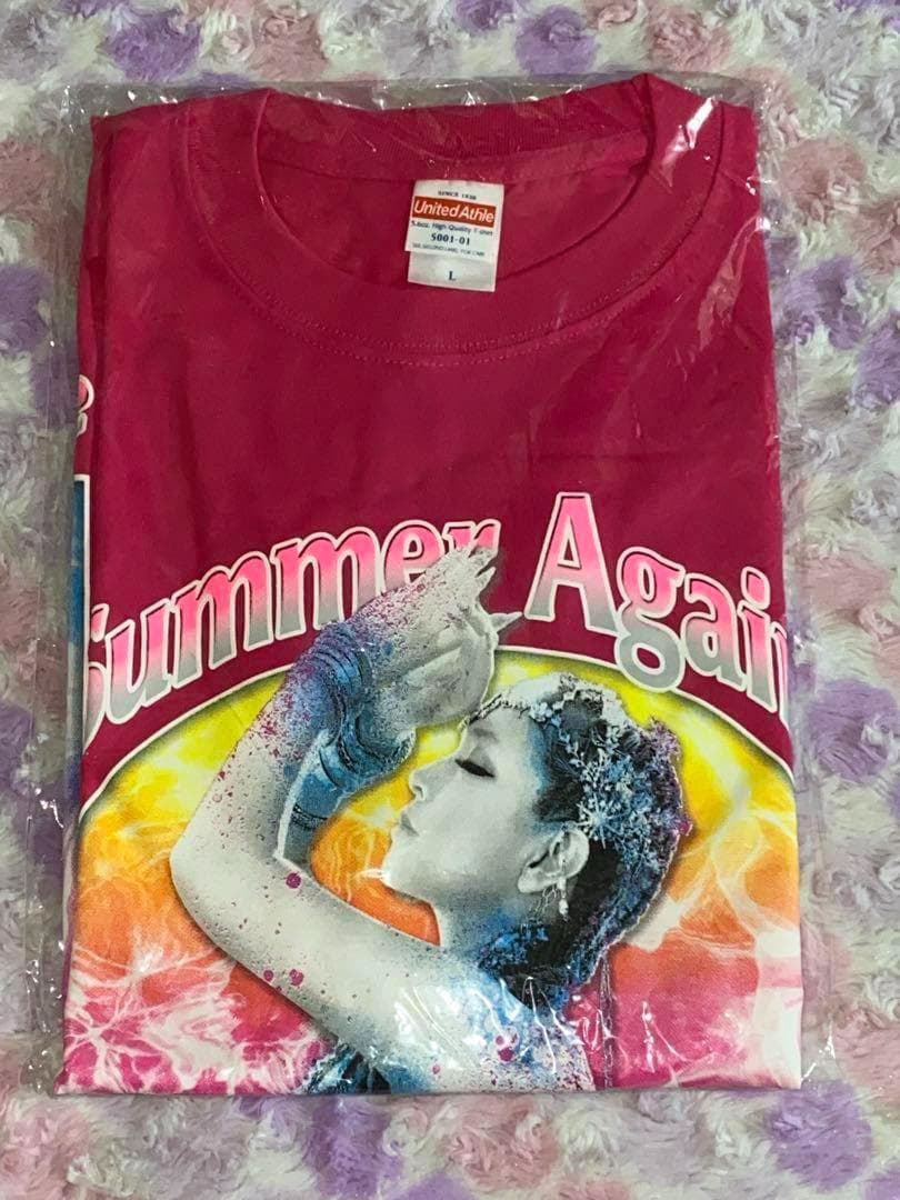 浜崎あゆみ　Tシャツ PINK　「Summer TA Party 2022」