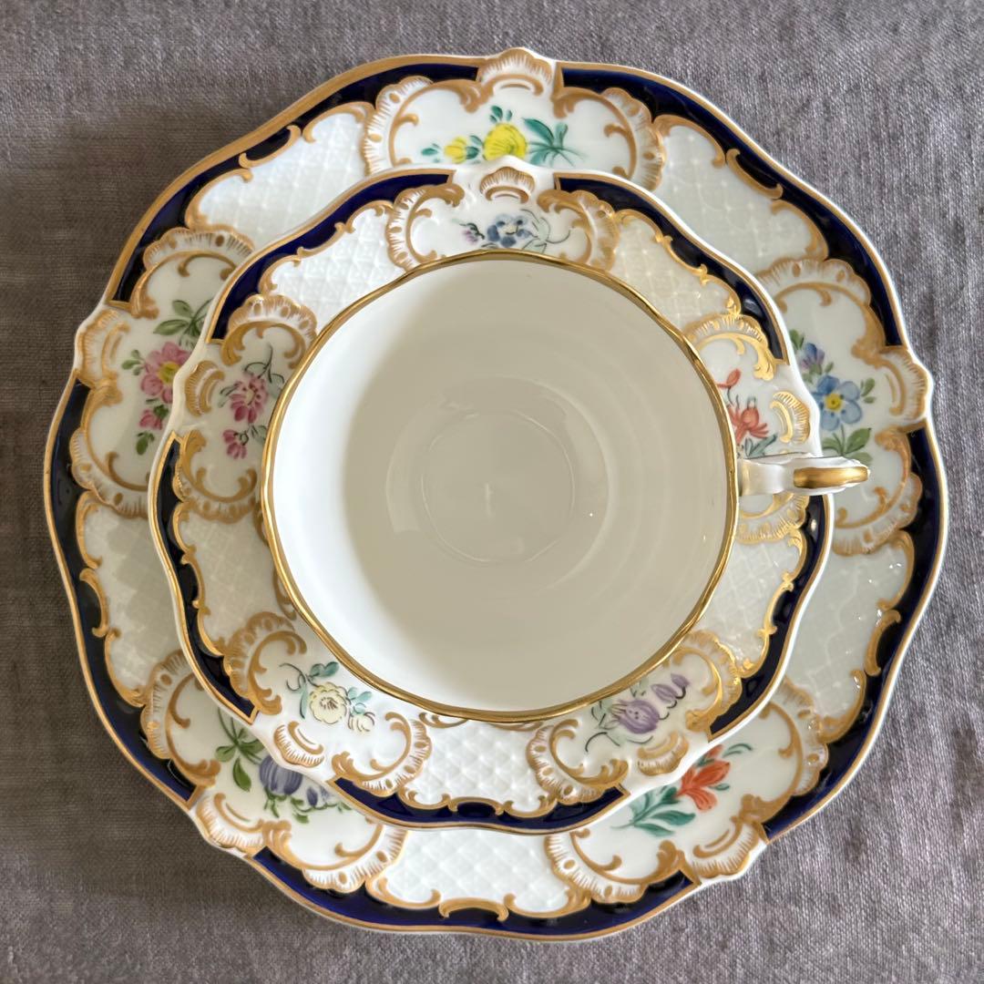 リンドナー　金縁　カーディナル　トリオ①　コバルト