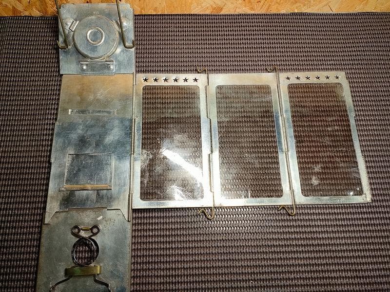 【初期型】ヴィンテージ品 スイス軍フォールディングキャンドルランタン