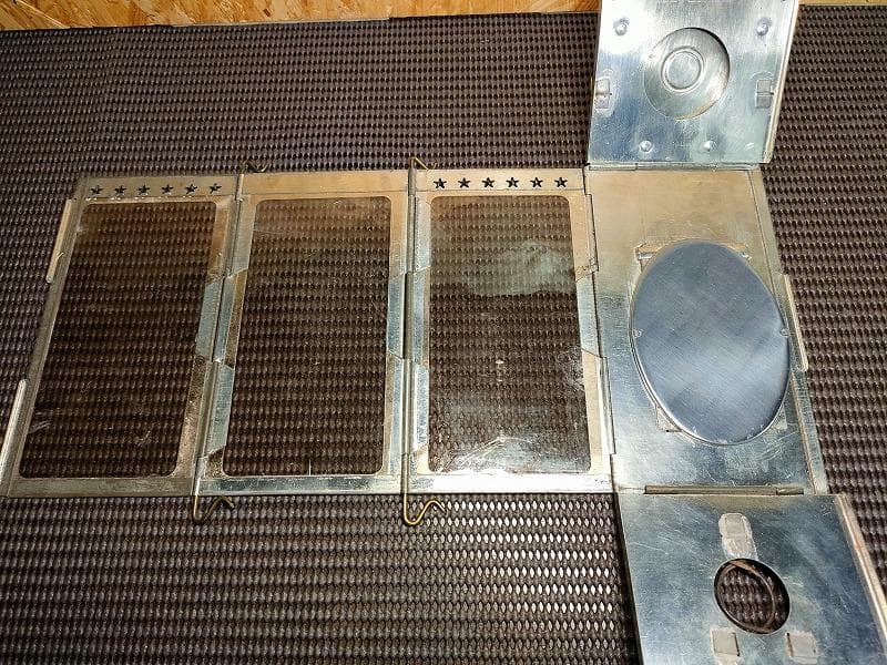 【初期型】ヴィンテージ品 スイス軍フォールディングキャンドルランタン