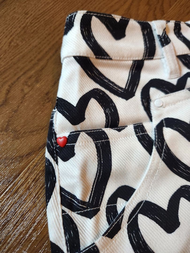 【新品未使用】PEARLY GATES ハート柄スカート TWICEコラボ