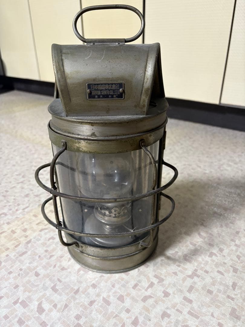 レトロランプ ランタン 日本船燈