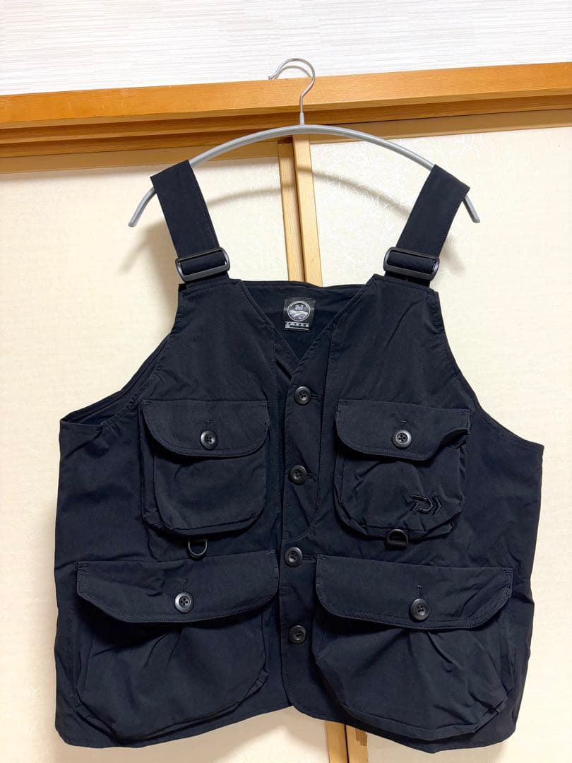 DAIWA別注TECH BLACK FISHING VEST