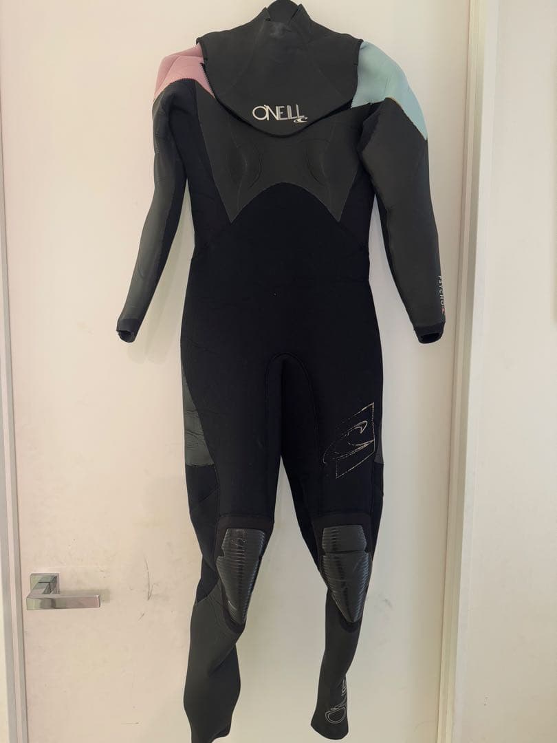 O'Neill フルスーツウェットスーツ ブラック/ピンク/ミント　レディース