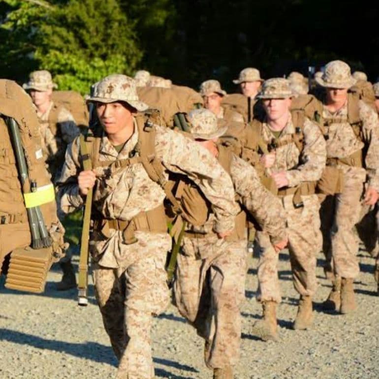 未使用 アメリカ海兵隊実物 McRae ホットウェザーコンバットブーツ 9R