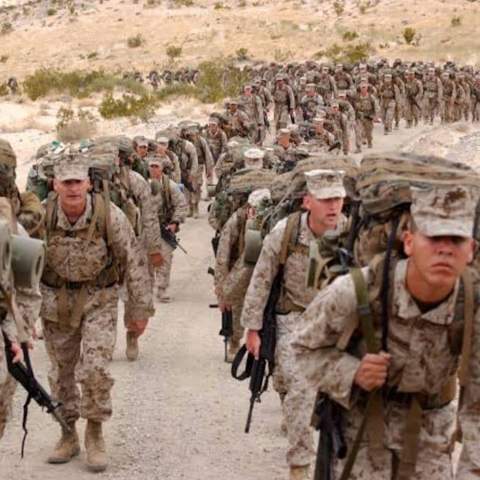 未使用 アメリカ海兵隊実物 McRae ホットウェザーコンバットブーツ 9R