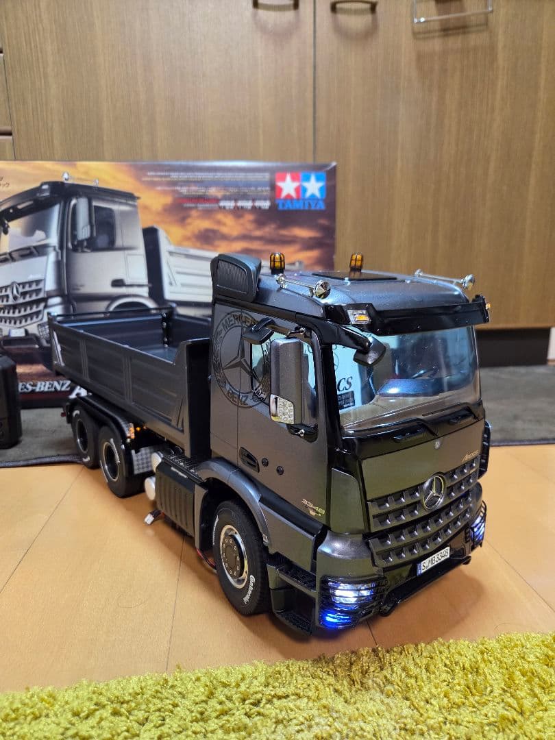 タミヤ1/14 AROCS 3348 6×4　フルオペレーション