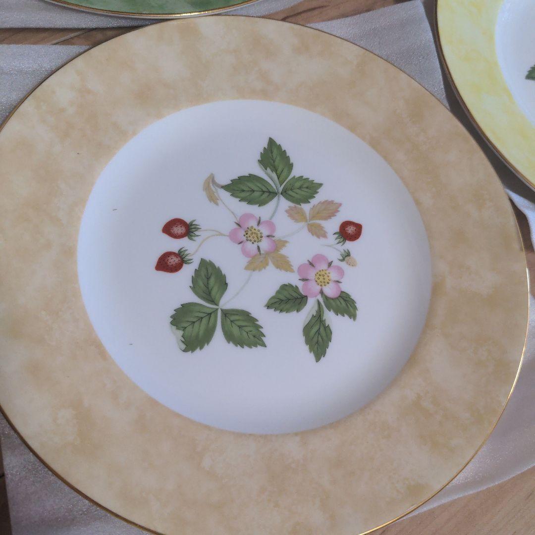 5色 箱付 未使用 ウェッジウッド ワイルドストロベリー