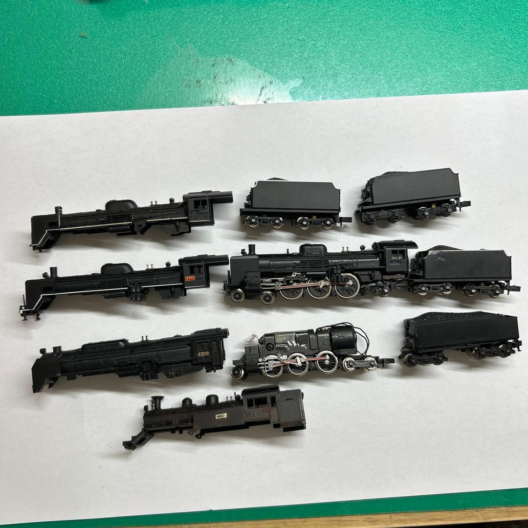 nゲージ 蒸気機関車　ジャンクまとめ　バラ売り可