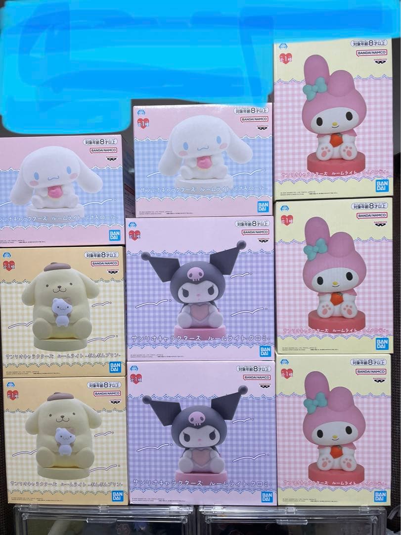 サンリオ ポムポムプリン クロミ シナモンロール マイメロ ルームライト