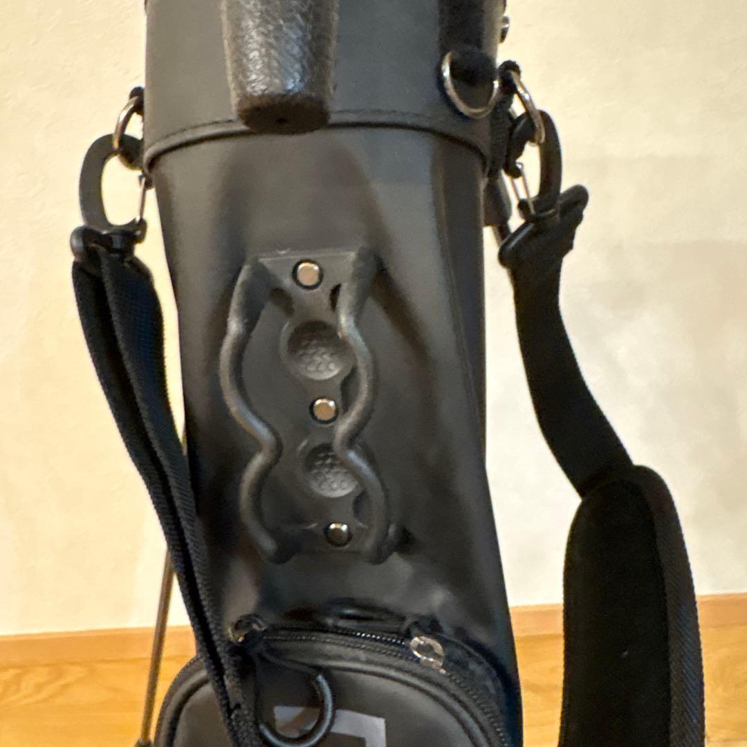 DESCENTE ブラック キャディバッグ　ミニバッグ