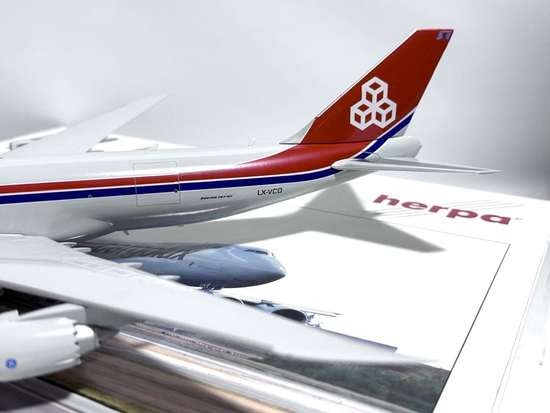 航空機・ヘリコプター herpa 1/200 B747-8F cargolux