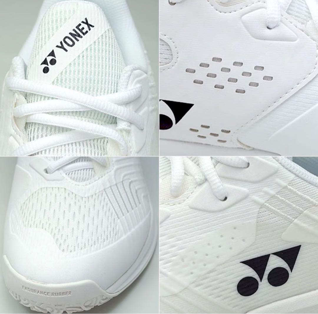YONEXテニスシューズ クレー・砂入人工芝用 4E wide 011 25.0