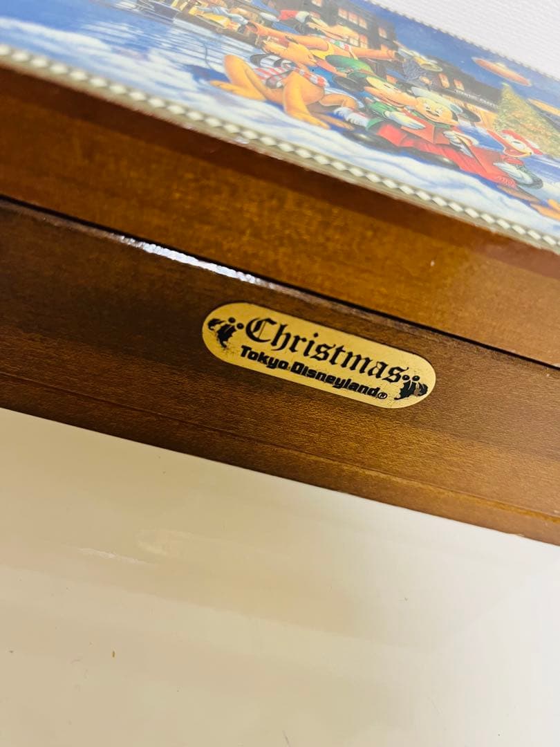 ディズニーランド クリスマス ジュエリーケース オルゴール