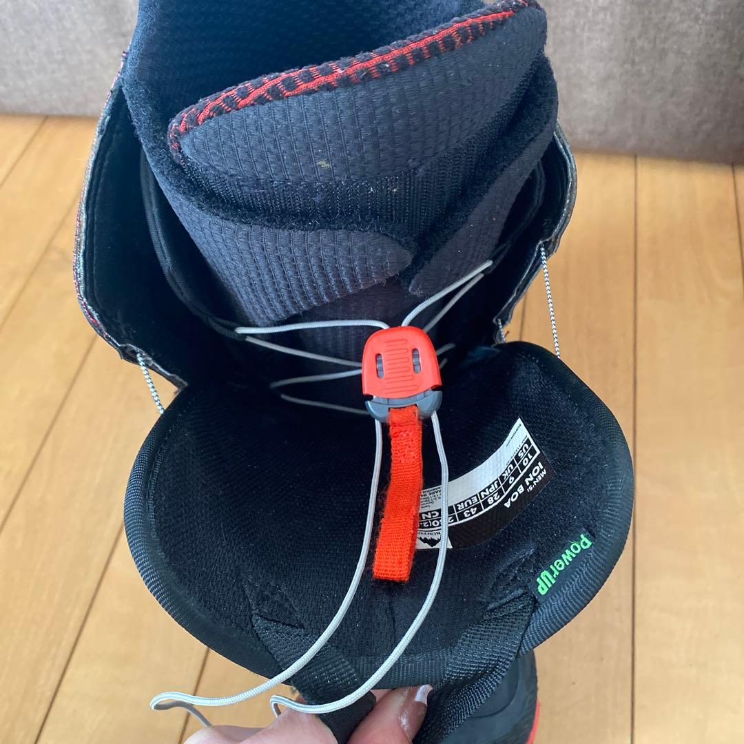 スノーボードブーツ ブラック/レッド　バートン　28cm Burton スノボ