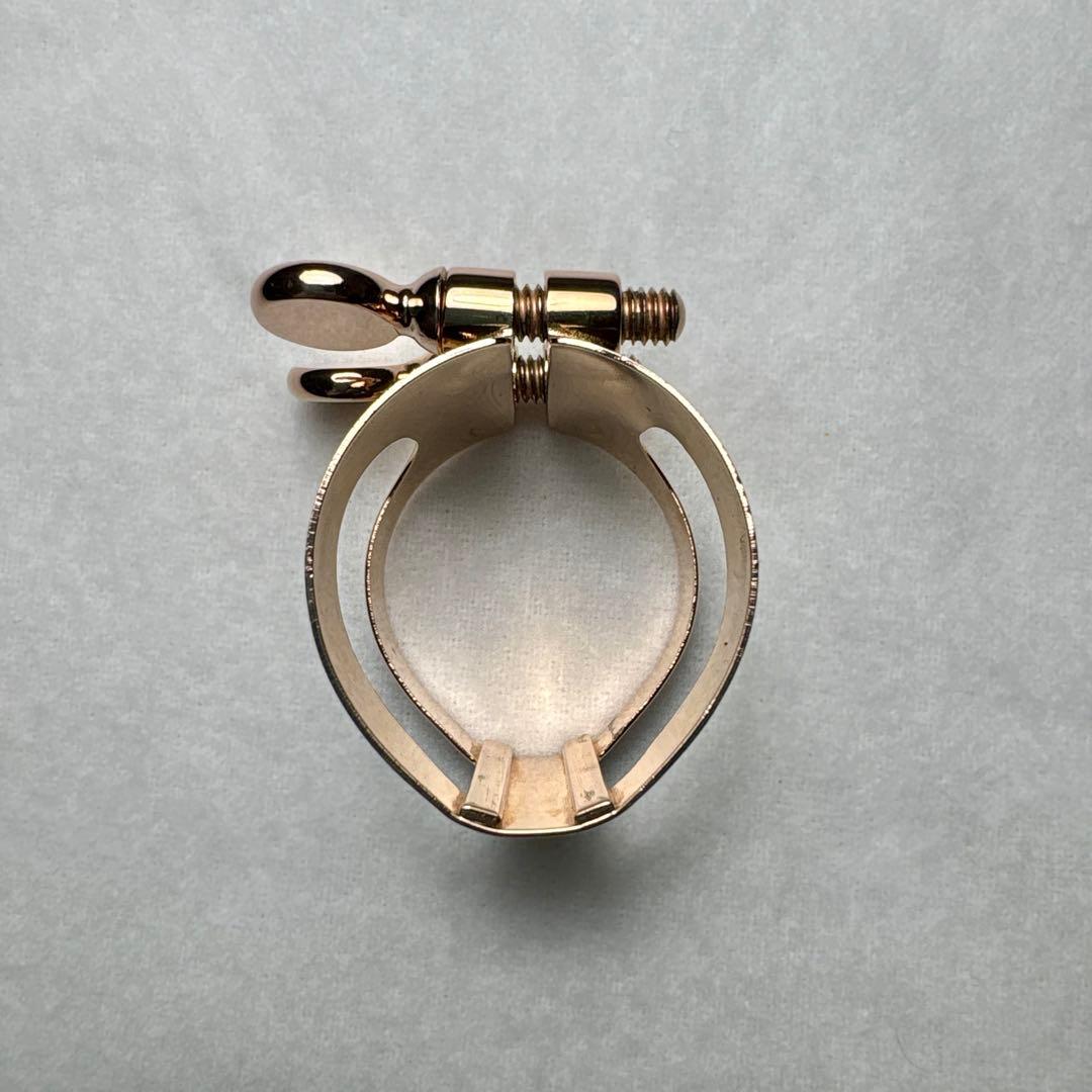 BUZZ B♭クラリネット リガチャー ピンクゴールド PGP R