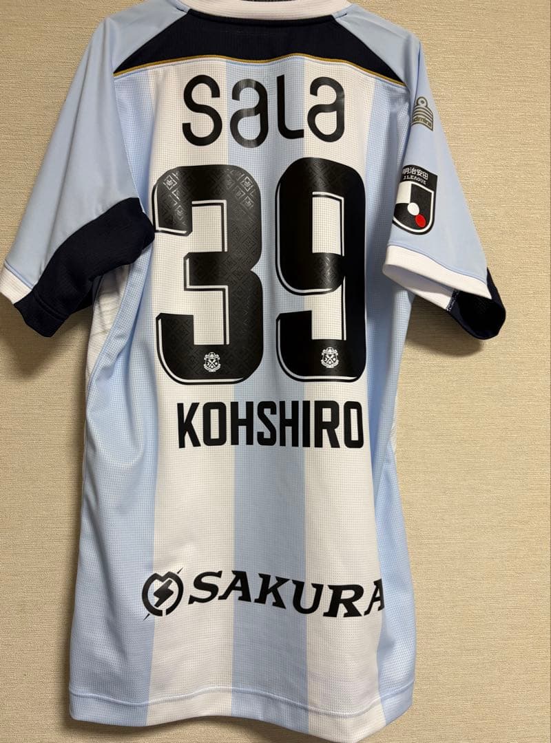 ジュビロ磐田 角昂志郎 2025 オーセンティックユニフォーム 3rd XXL