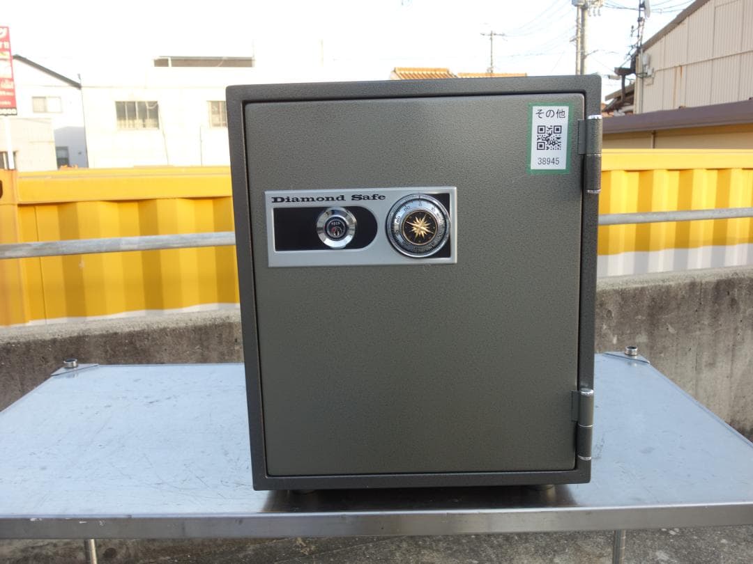 M▽ダイヤルセーフ ダイヤモンドセーフ 耐火金庫 (38945)