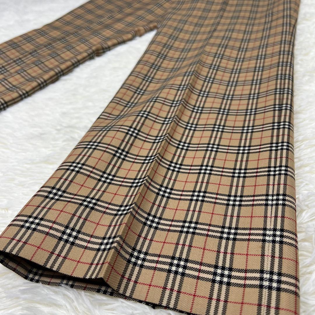 バーバリーゴルフ ノバチェック パンツ ウール100% 11号 Lサイズ