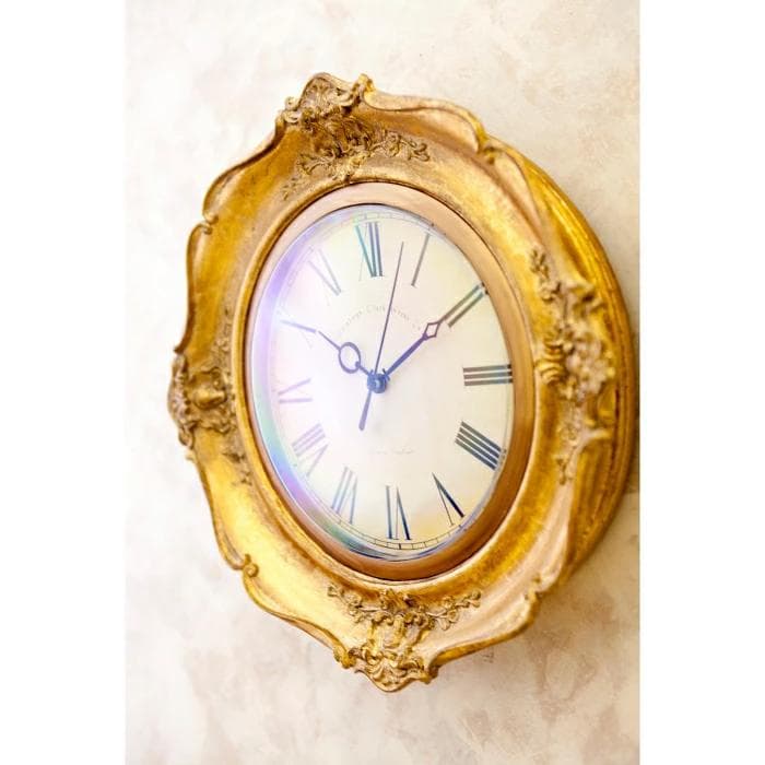 アンティーク 壁 時計 ＊ ゴールド