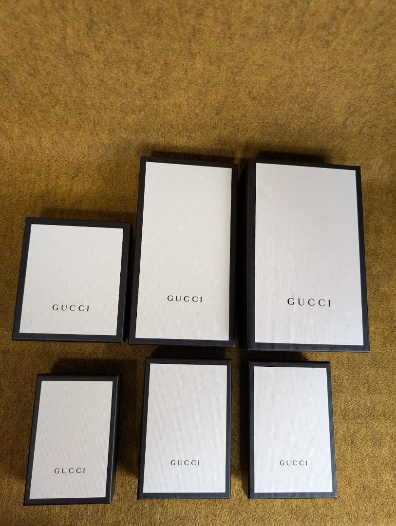 GUCCI グッチ　ショップ袋 リング　ケース　ジュエリー　ボックス　セット