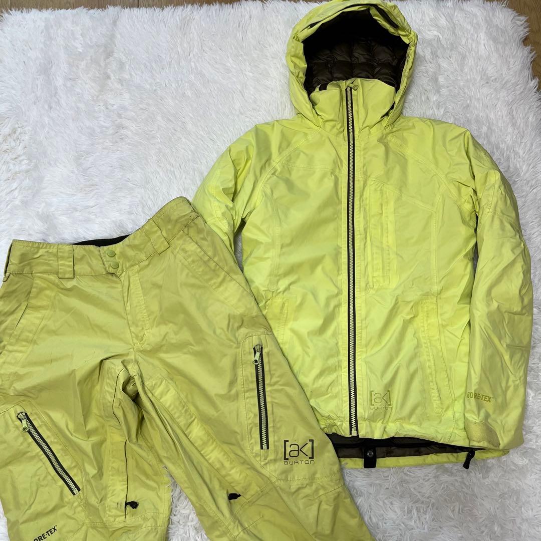 バートン ak セット gore Tex イエロー スノボウェア