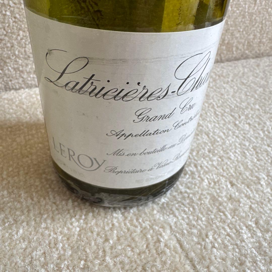 ルロワ　ラトリシエール　シャンベルタン1996【空瓶】