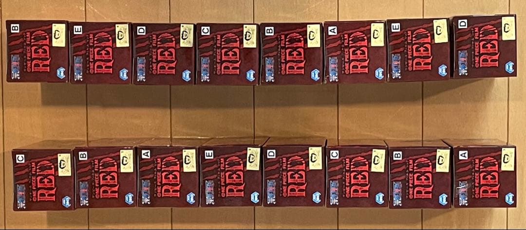 ワンピース RED グランドライン14体　ワールドコレクタブル16体のセット