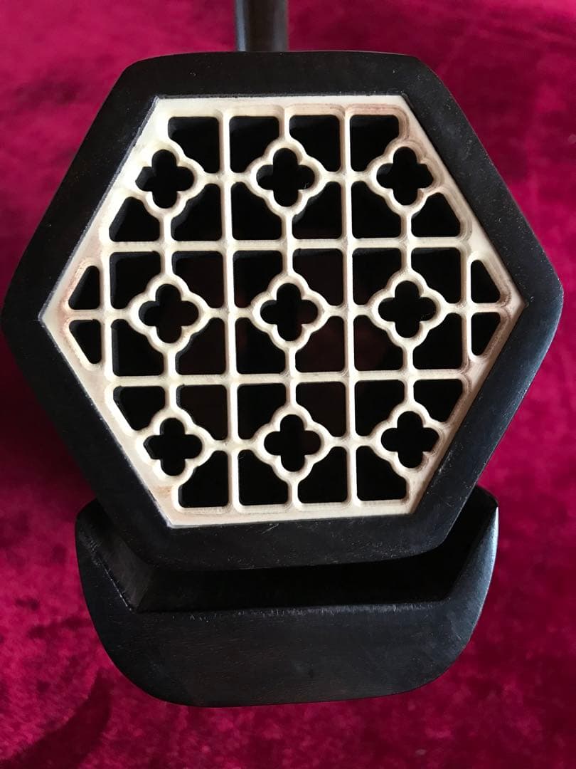 格安・二胡★最上級明清老紅木★錦蛇皮★古月琴坊・万其興製作★十年保証★必需品揃い