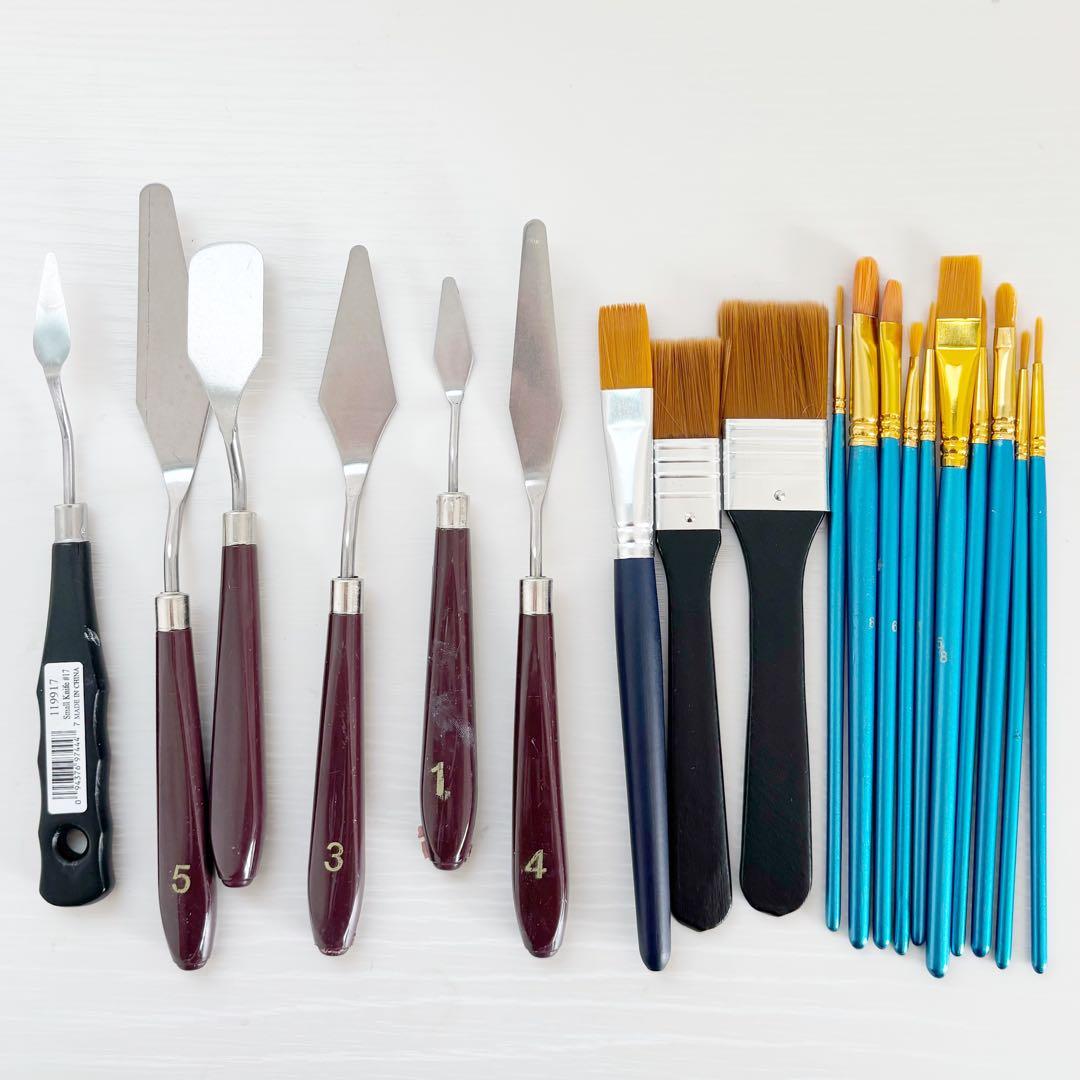 画材セット アクリル絵の具 Liquitex モデリングペースト キャンバス