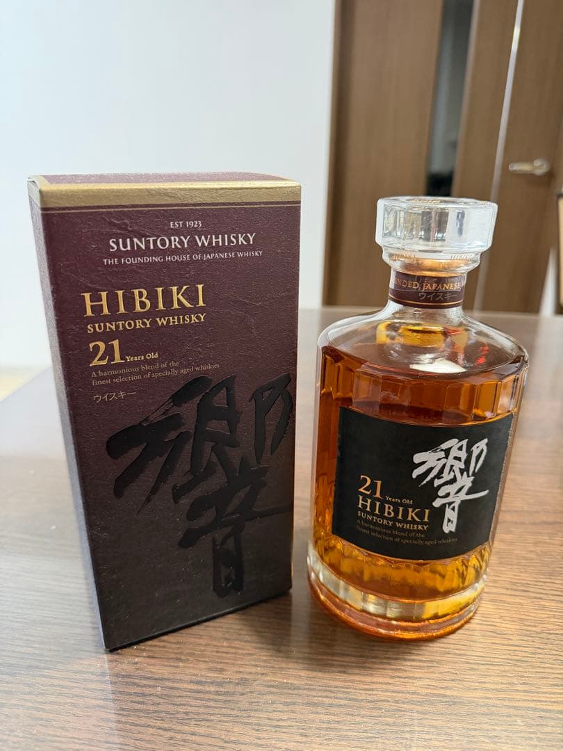 サントリーウイスキー 響 21年 700ml 新品未開封（化粧箱付き）