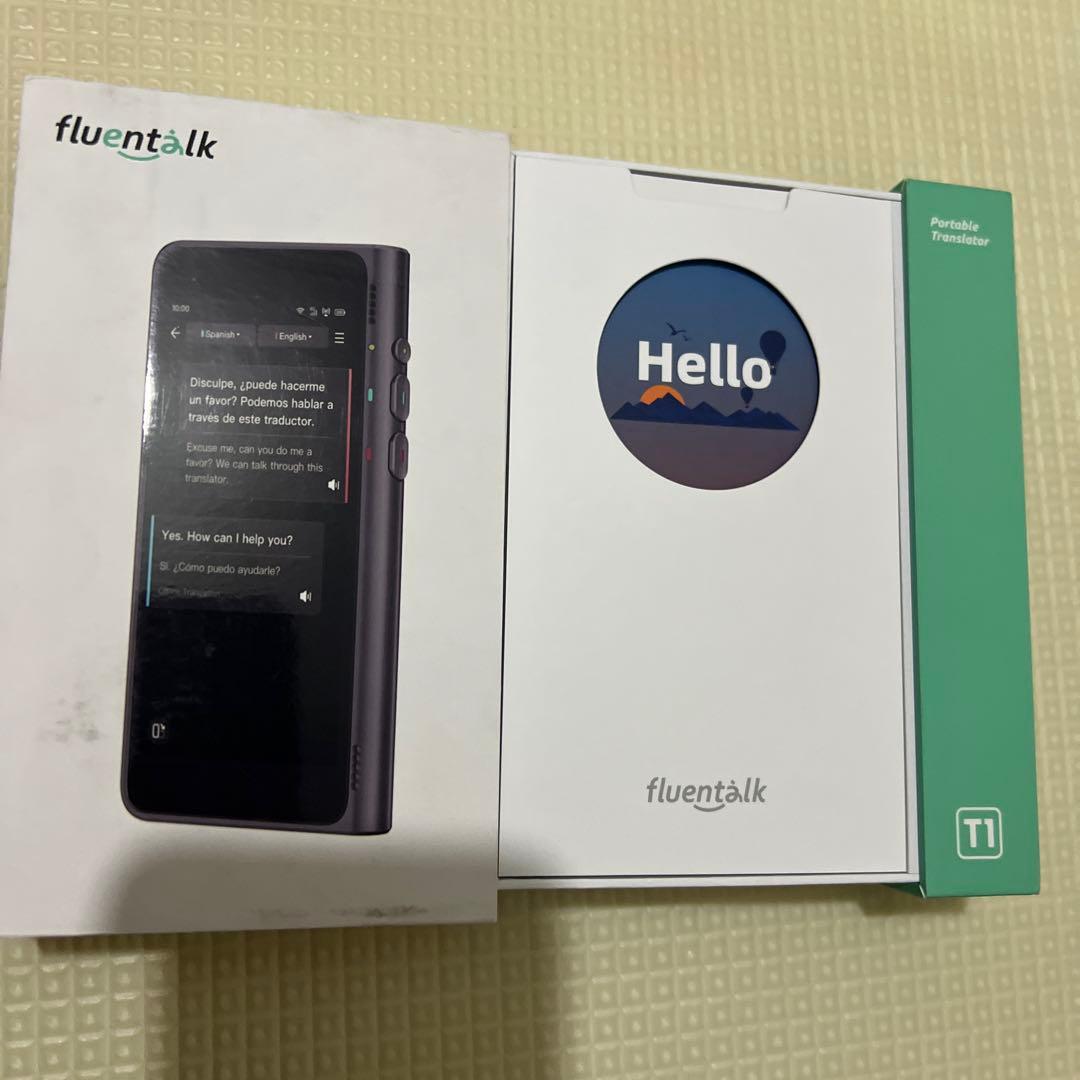 Fluentalk by Timekettle T1 一回使用