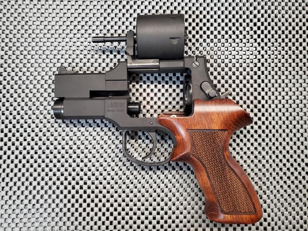 マルシン マテバ 3インチ ブラックヘビーウエイト 木製グリップ仕様