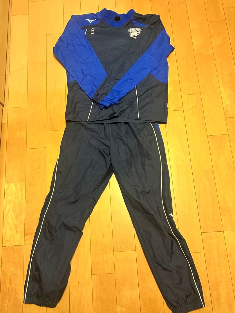 城西大学サッカー部 Mizuno ピステ・ウィンドブレーカー セット