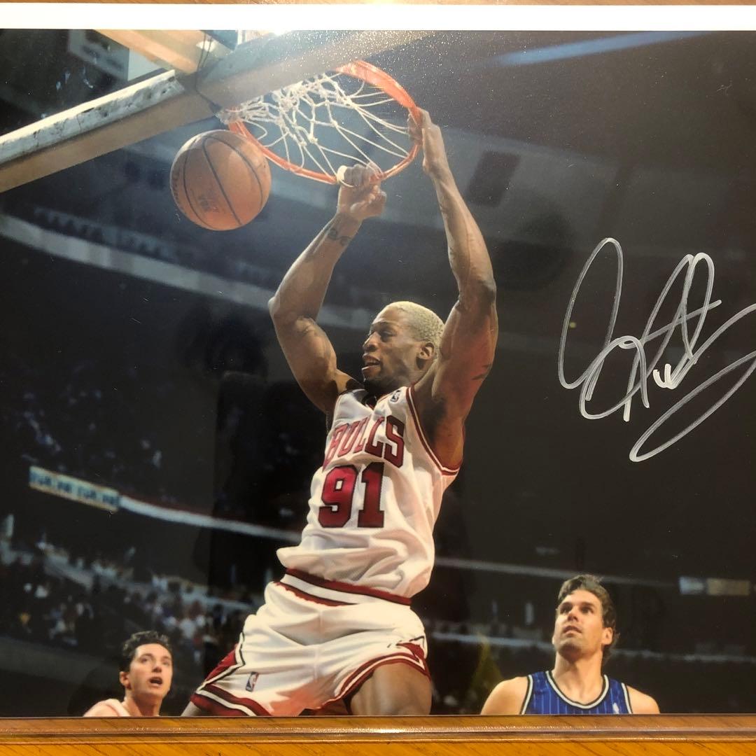 【SALE】NBA デニス・ロッドマン 直筆サイン