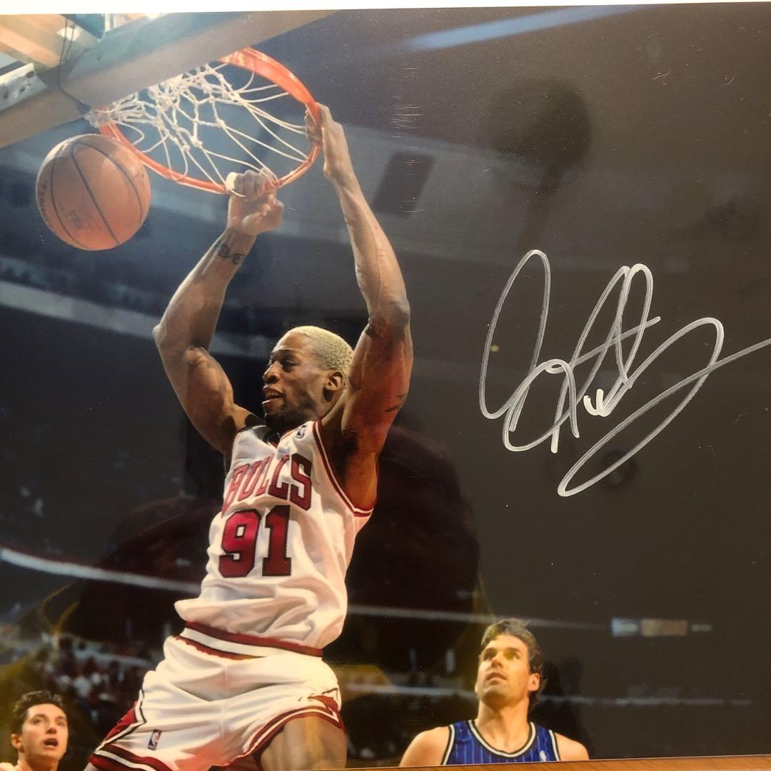 【SALE】NBA デニス・ロッドマン 直筆サイン