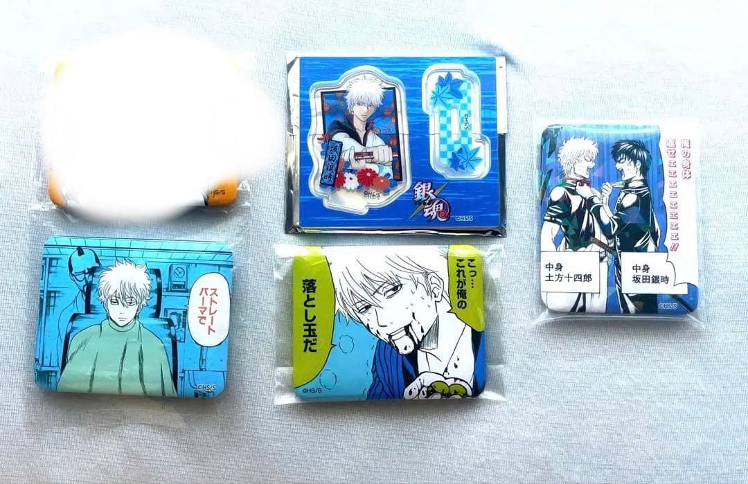 銀魂 上海 ジャンプショップ 珍場面 缶バッジ　アクスタ　坂田銀時　土方十四郎