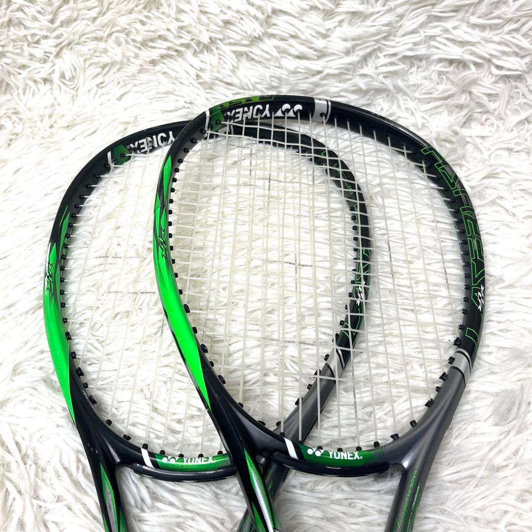 【良品】 ヨネックス Fレーザー 9s UL1 2本セット ソフトテニス まとめ