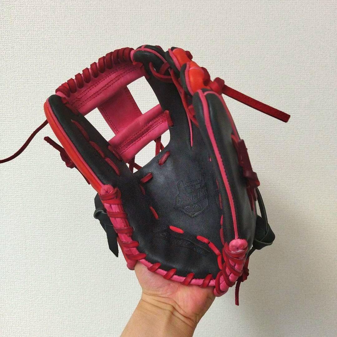 054 グラブワークス 美品 型良 硬式 内野手用グローブ