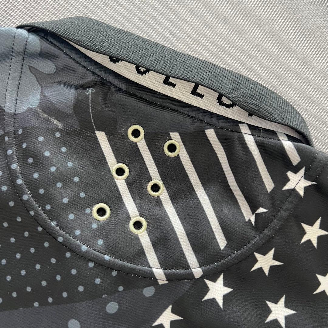 Russeluno ラッセルノ　ヒョウ柄　レオパード　ポロシャツ　メンズ　ゴルフ