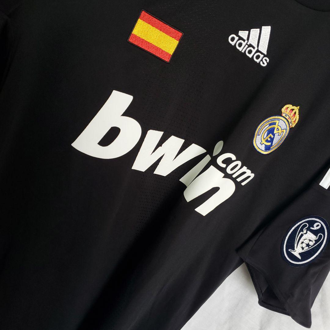 adidas レアル・マドリード08-09 アウェイ 正規品 黒 ユニフォーム