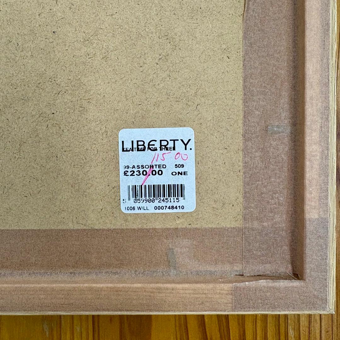 イギリスLiberty 正規販売作品「TEA TIME FOR THREE」