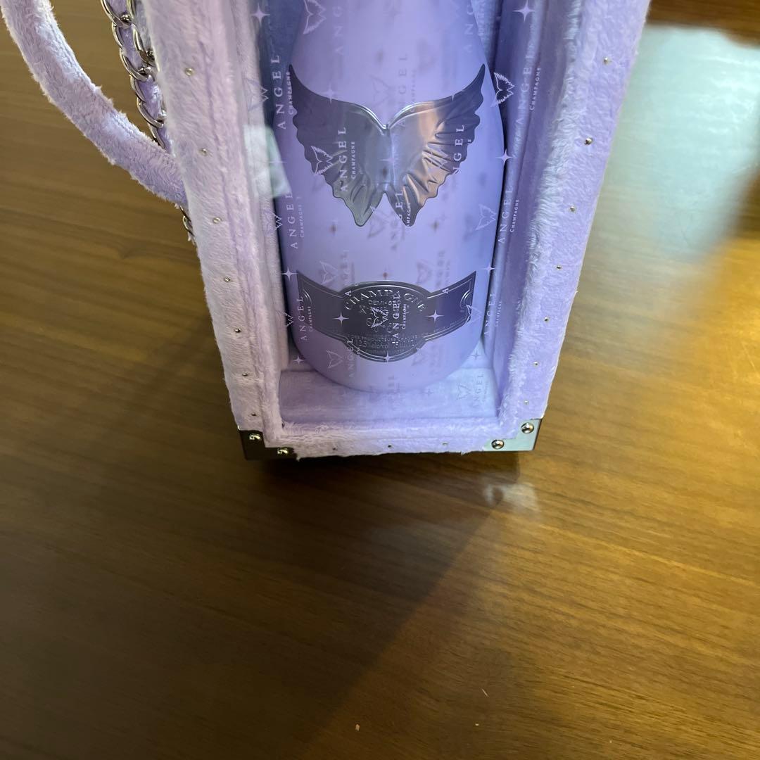 エンジェル紫「ハロウィン限定」空ボトルとキャリーケース 送料込み