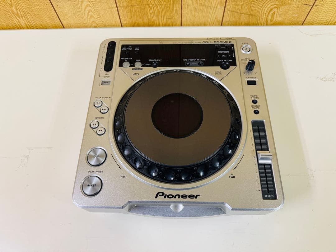 Pioneer CDターンテーブル CDJ-800MK2 パイオニア　③