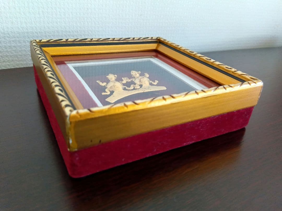 底値 シルバー925 GP レプロサ製ワカス ブローチ/ペンダントトップ/置物